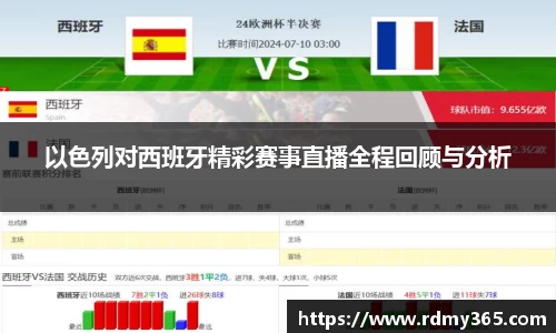 以色列对西班牙精彩赛事直播全程回顾与分析